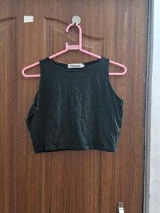 Black Basic Tank Top