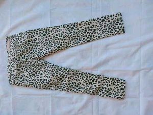 Cheetah Print Denim Jeans