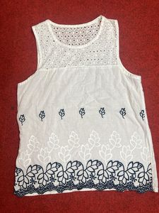 White Cotton Top