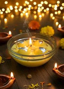Rasmalai Candle