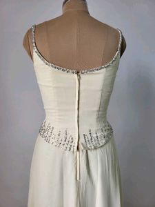 Yellow Chiffon Gown