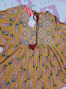 Bohemian ajrakh summer Top