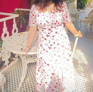 PICNIC SLIT MIDI DRESS!!!!