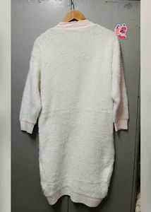 Cozy Cream Long Cardigan