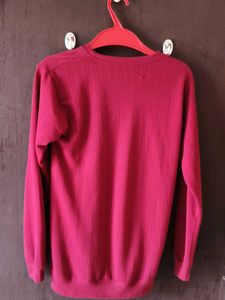 Broken Planet Burgundy Sweatshirt