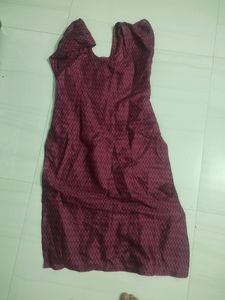 Maroon Colour Kurti