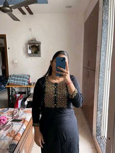 Elegant Black Kurti