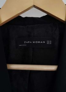 Zara Tuxedo Velvet Collar Blazer