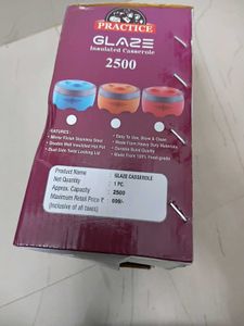 Practice Glaze Insulated Casserole 2500