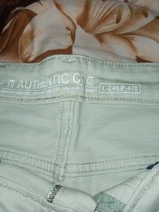 Men&#39;s Light Green Cargo Pants(new Condition)