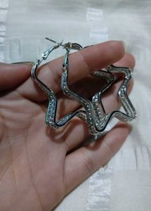 Starlit Gloom Hoop Earrings