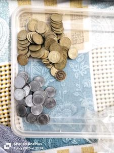 10 Pieces, 5 Rs. Commemorative Coins