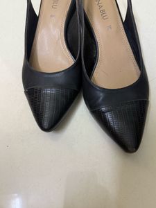 Luna Blu Black Heels zara mango aldo