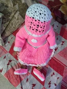 Cute Handmade Crocheted Dress