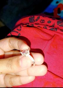 New pure silver ring