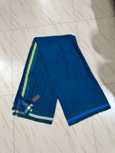 Elegant Blue LV Shawl