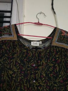 Peruvian Connection Embroidered Blouse
