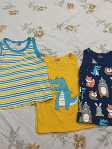 Pack Of 3 Vests