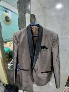 Stylish Brown Tuxedo Jacket
