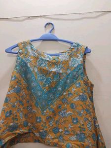 Yellow Floral Top
