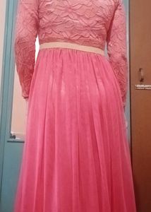 Pink Lace Dress