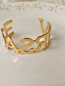 Gold Statement Cuff Bracelet