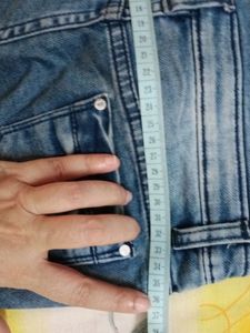 Denim Designer Capri Jeans For 8 To 10 Year
