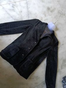 Black Velvet Blazer