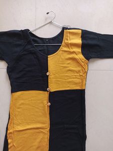🖤💛Combo Of Kurta With Leggings 💛🖤