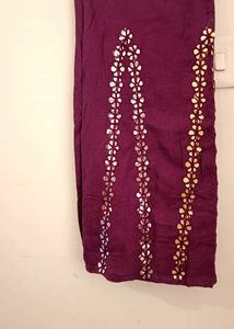 Flared Purple Palazzos