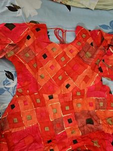 Patchwork Design Kurta