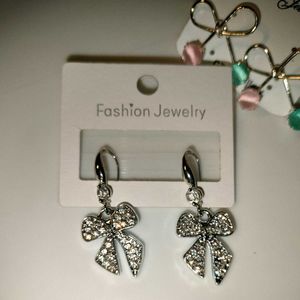 Bowknot Drop Earrings