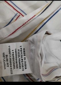 (Louis Philippe) Multi Colour Strip Casual Shirt