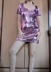 ZARA Sequins Minidress