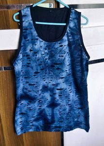 Sleeveless Designer Tshirt