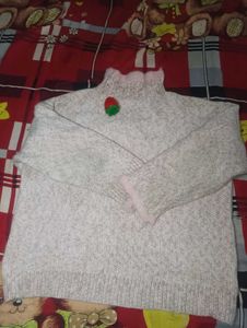 Cozy Knit Sweater with Detail