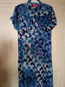Blue Long Dress For Women