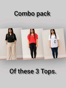 Tops Combo Pack of 3