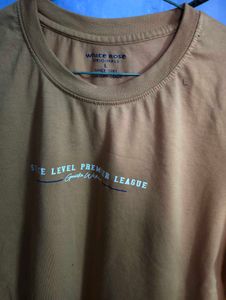 Brown Graphic T-Shirt