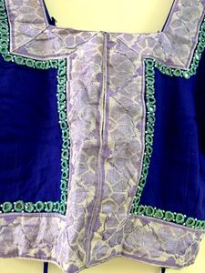 Chaniya choli Hand Mirror Detail Embroider
