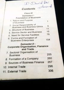 Mini Textbook On Business Studies