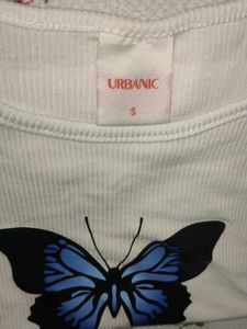 Graphic Printed Crop Top