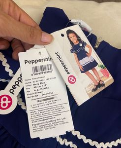 Cold Shoulder Baby Girl’s Dress