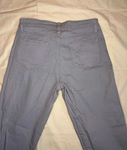 Grey Cotton Blen Jeans