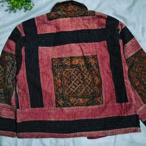 kashmiri court or jacket handmade embroidery 🪡