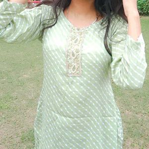 Elegant Green Kurta