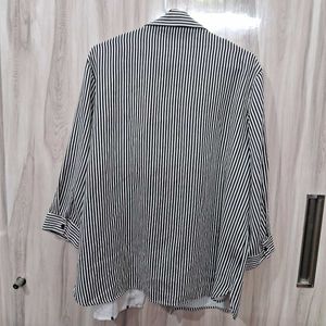 Black &amp; White Shirt Top