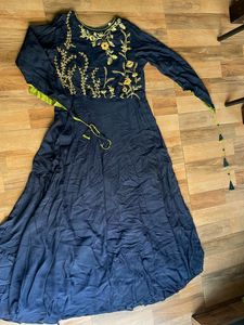 Embroidery Work  Gown