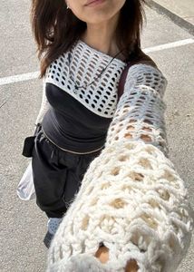 Crochet Knit Shrug