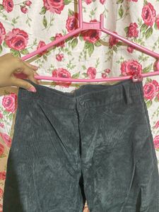 Corduroy Black Pant